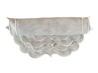Tovagliette americane in 100% Lino ricamato Made in Italy  lavabili cm 40x cm 30