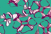 Tovagliette americana Fiorellone di BIkiNI plastificate lavabili Made in Italy stampe esclusive POP cm 40x cm 30