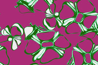 Tovagliette americana Fiorellone di BIkiNI plastificate lavabili Made in Italy stampe esclusive POP cm 40x cm 30
