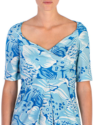 Blusa 501 - Garden Azzurro