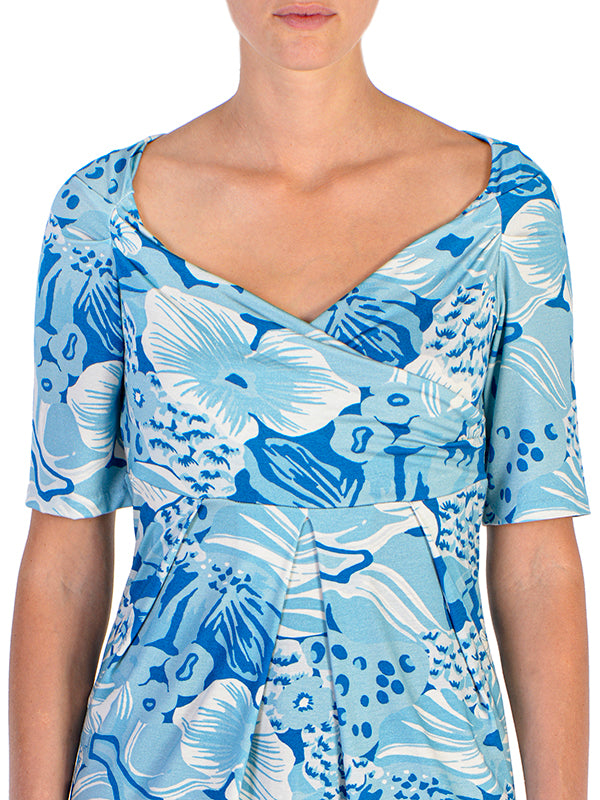 Blusa 501 - Garden Azzurro