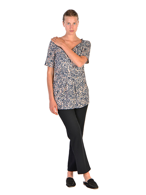 Blusa 501 - Fiorellino Polveroso Rosa